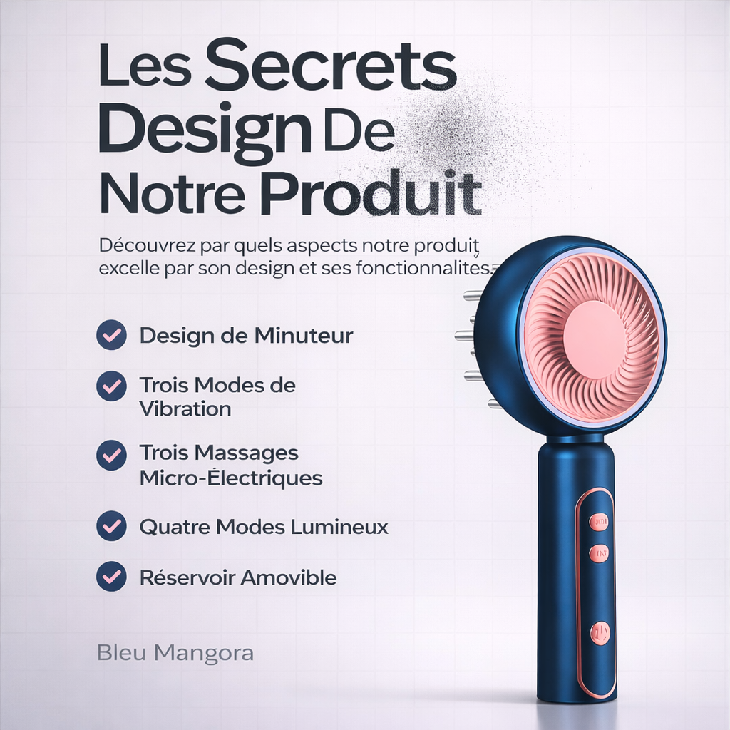 Masseur Luminothérapie avec Applicateur d'huile